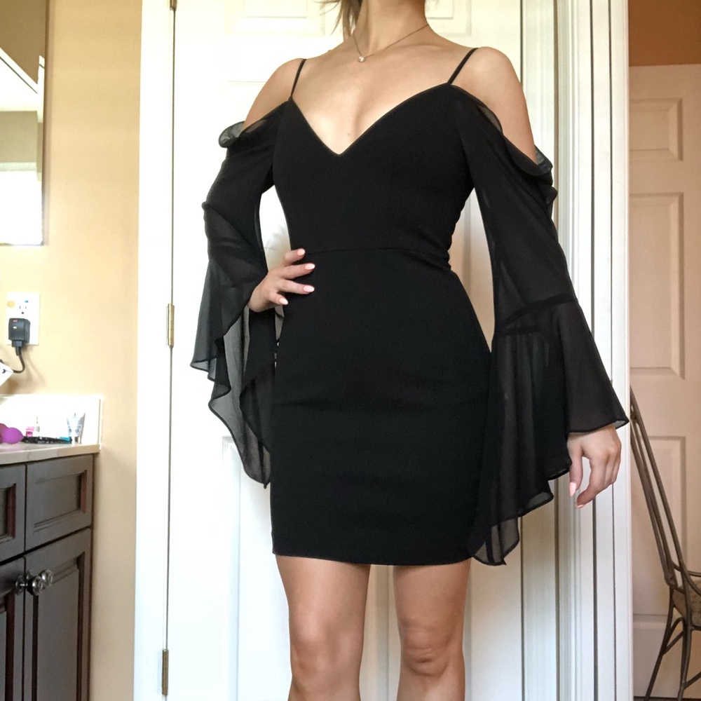 BCBGmaxazria Black Cocktail dress size XS.